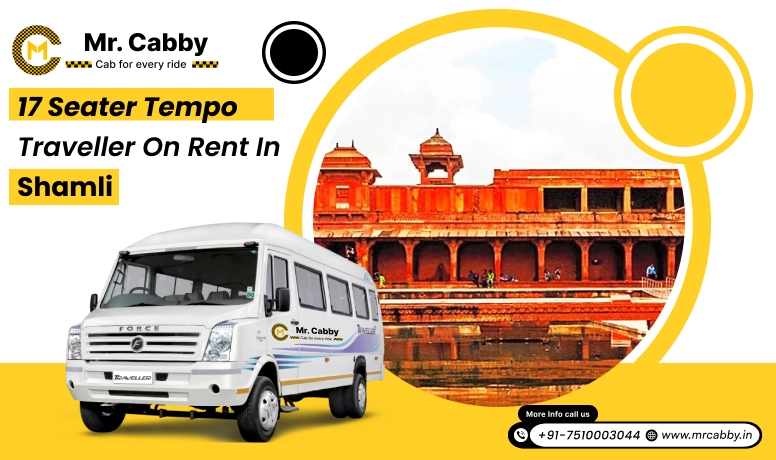 17 seater tempo traveller on rent in Shamli