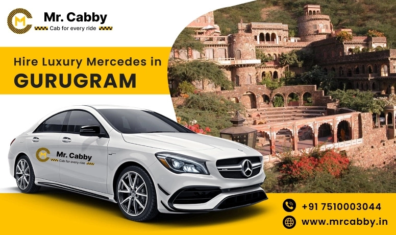 Hire Mercedes on Rent in Gurugram - Mr. Cabby