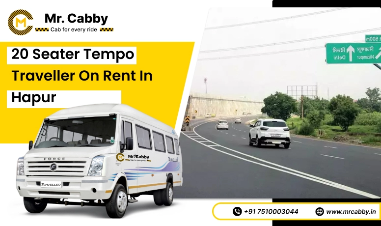 20 seater tempo traveller on rent in Hapur