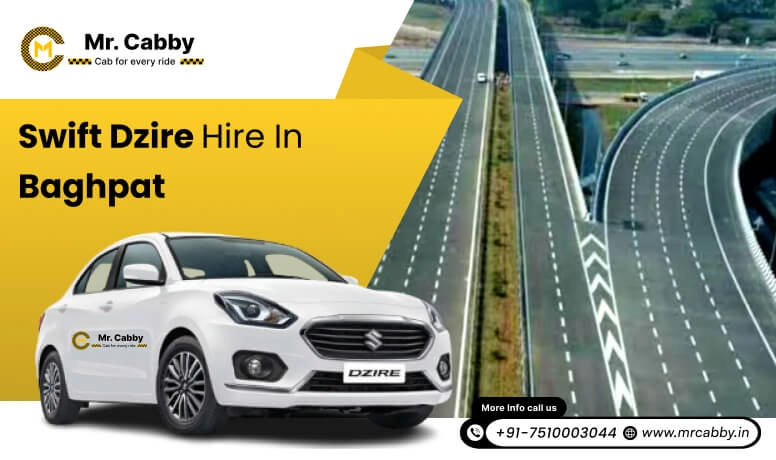 Swift Dzire hire in Baghpat 