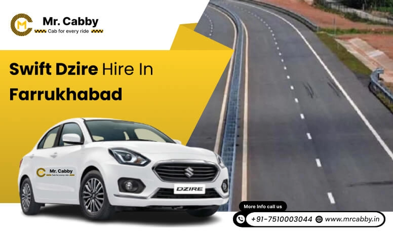 Swift Dzire hire in Farrukhabad 