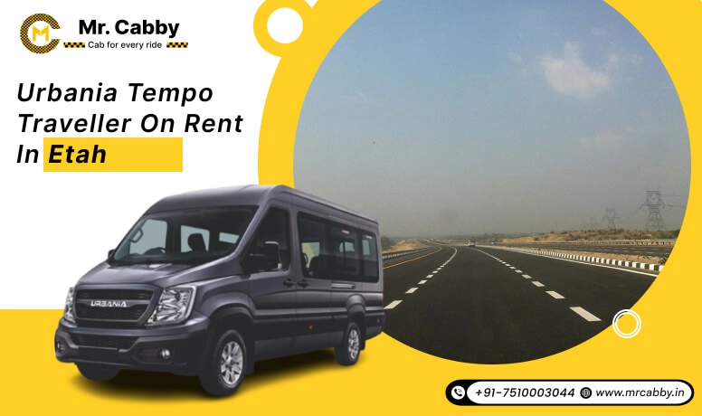 Urbania tempo traveller on rent in Etah