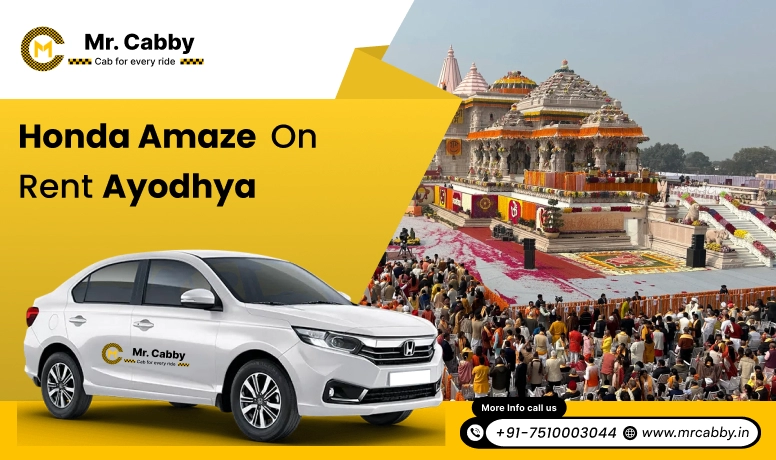 Hire Honda Amaze on Rent in Ayodhya