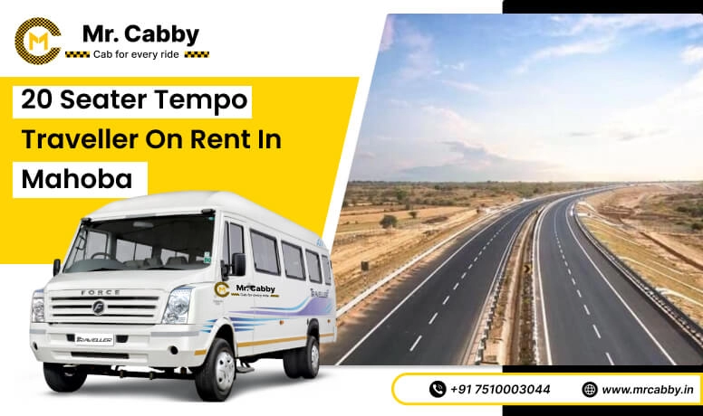 20 seater tempo traveller on rent in Mahoba