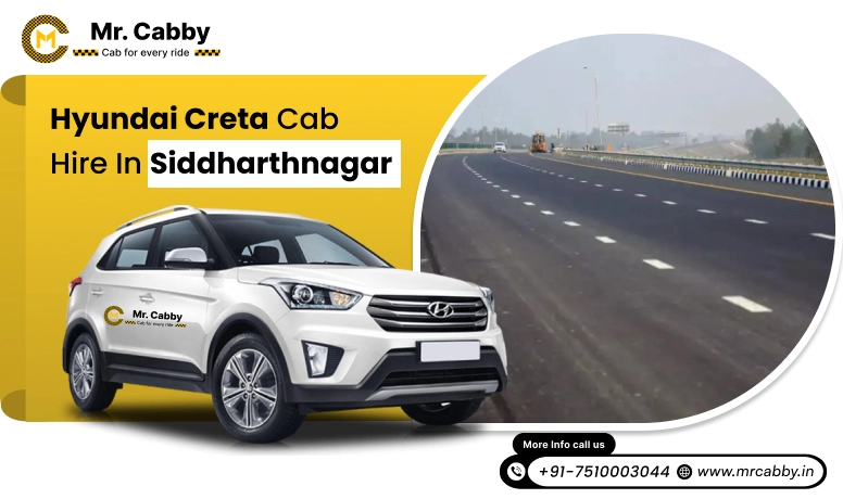 Hyundai Creta cab hire in Siddharthnagar