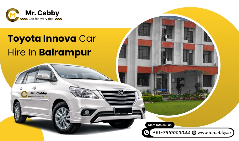 Toyota Innova car hire in Balrampur