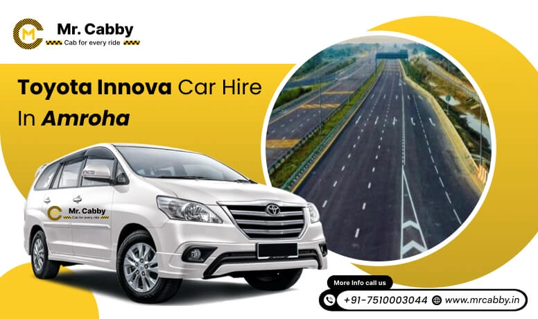 Toyota Innova car hire in Amroha