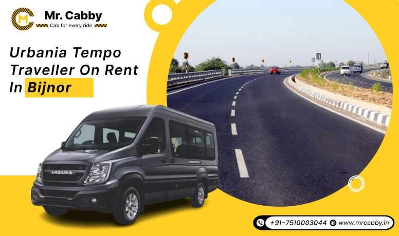 Urbania tempo traveller on rent in Bijnor