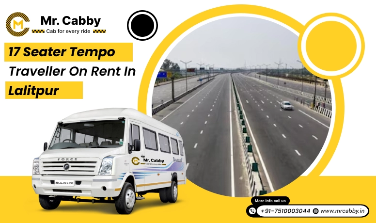 17 seater Tempo Traveller on rent in Lalitpur