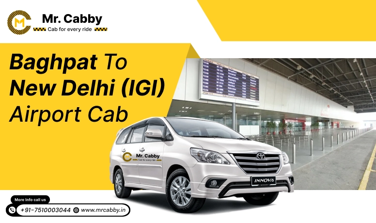 Baghpat to New Delhi Airport taxi service