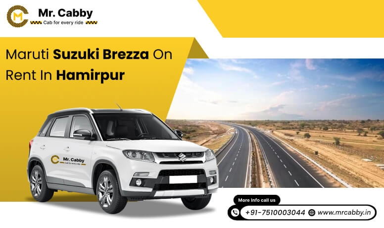 Hire Maruti Suzuki Vitara Brezza cab on rent in Hamirpur