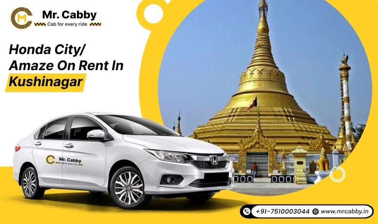 Honda City-Amaze on rent in Kushinagar