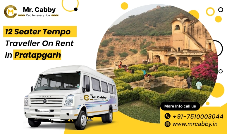 12 seater tempo traveller on rent in Pratapgarh