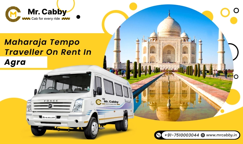 Maharaja Tempo Traveller on rent in Agra