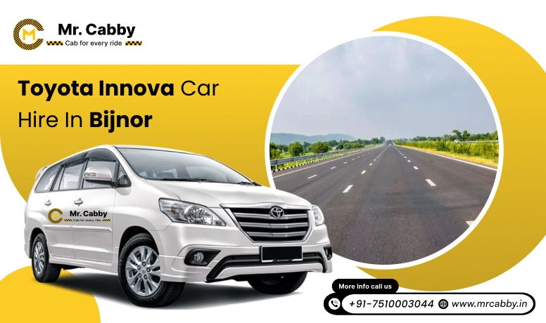 Toyota Innova car hire in Bijnor