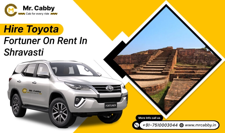 Hire Toyota Fortuner on Rent in Shravasti