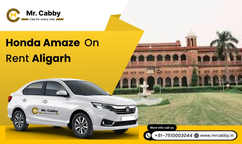 Hire Honda Amaze on Rent in Aligarh