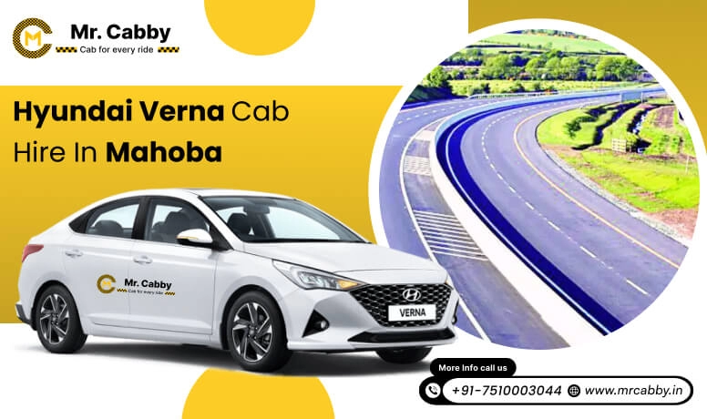 Hyundai Verna cab on rent in Mahoba