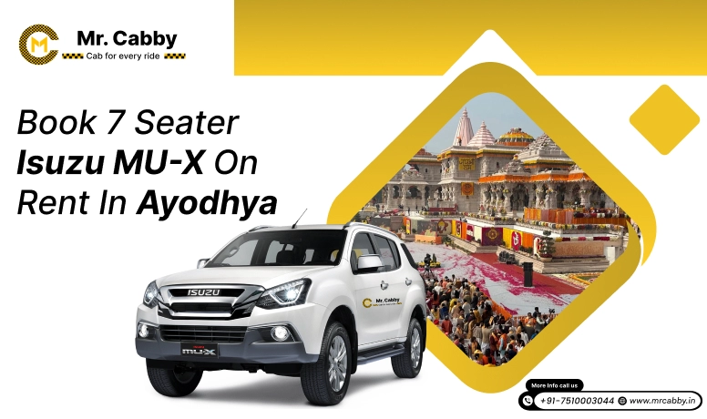 Isuzu MU-X On Rent in Ayodhya