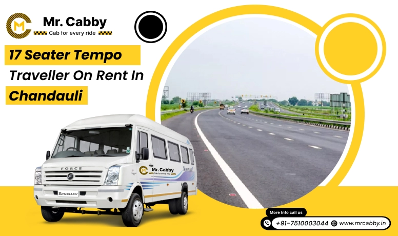 17 Seater Tempo Traveller on rent in Chandauli