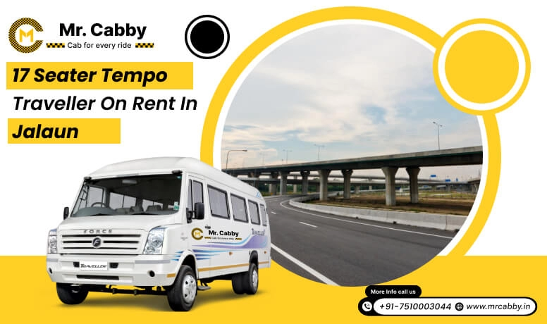 17 Seater Tempo Traveller on rent in Jalaun