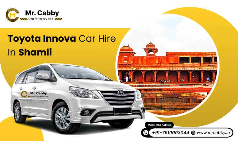 Toyota Innova car hire in Shamli