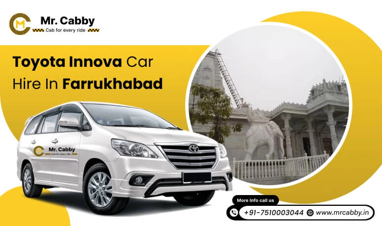 Toyota Innova car hire in Farrukhabad