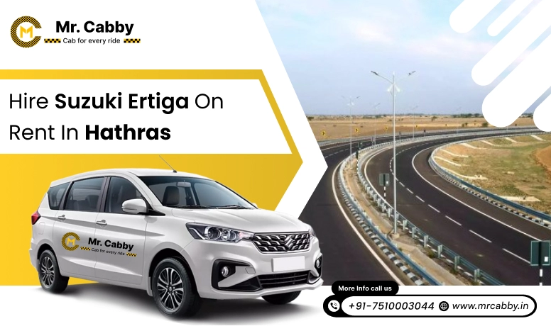 Hire Suzuki Ertiga on Rent in Hathras - Mr. Cabby