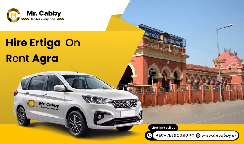 Hire Suzuki Ertiga on Rent in Agra - Mr. Cabby