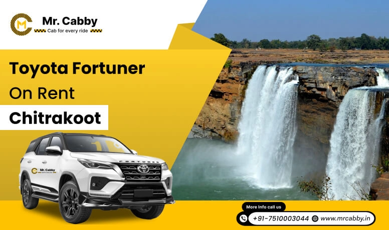 Hire Toyota Fortuner on Rent in Chitrakoot