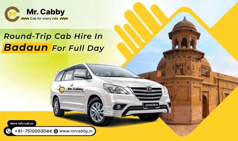 Round-trip cab hire in Budaun 