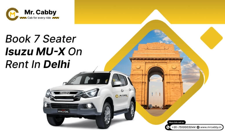 Isuzu MU-X On Rent in Delhi