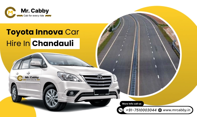 Toyota Innova car hire in Chandauli