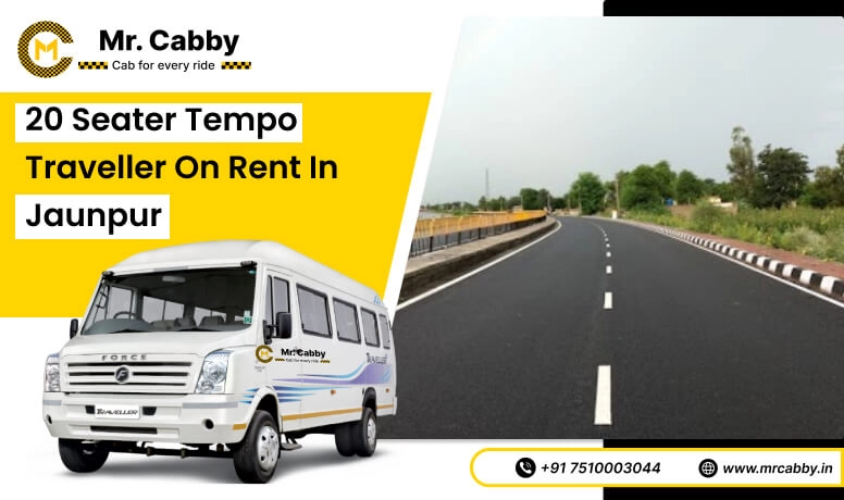 20 seater tempo traveller on rent in Jaunpur