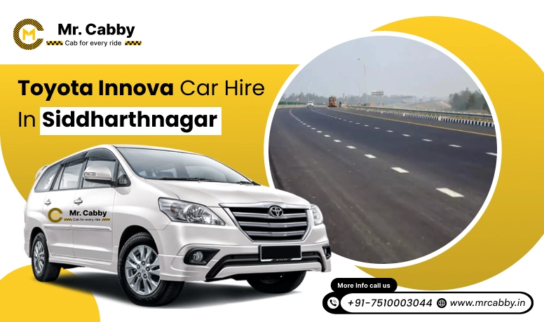 Toyota Innova car hire in Siddharthnagar