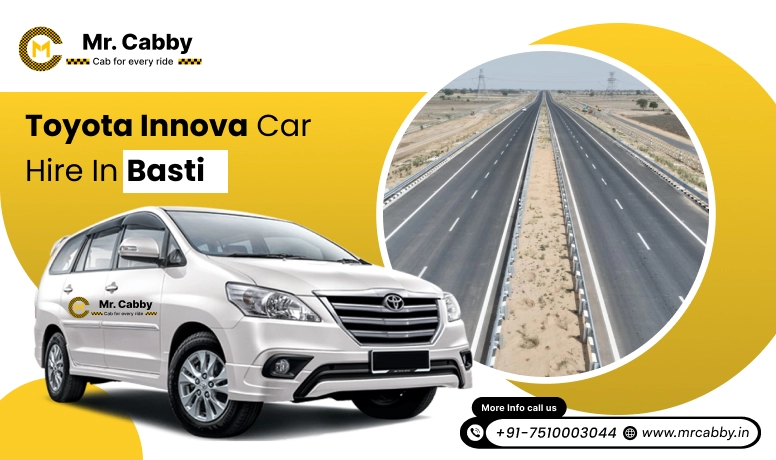 Toyota Innova car hire in Basti