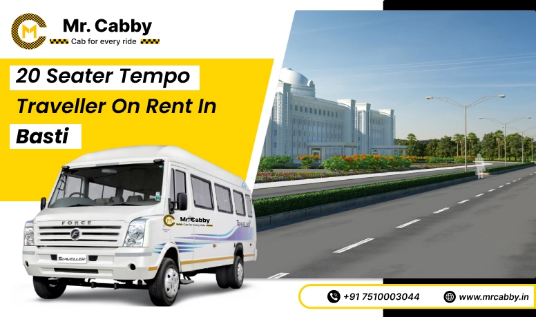 20 seater tempo traveller on rent in Basti