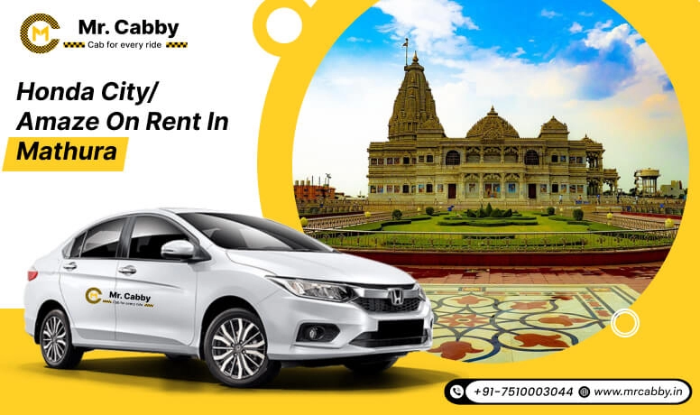 Hire Honda City/Amaze on Rent in Mathura