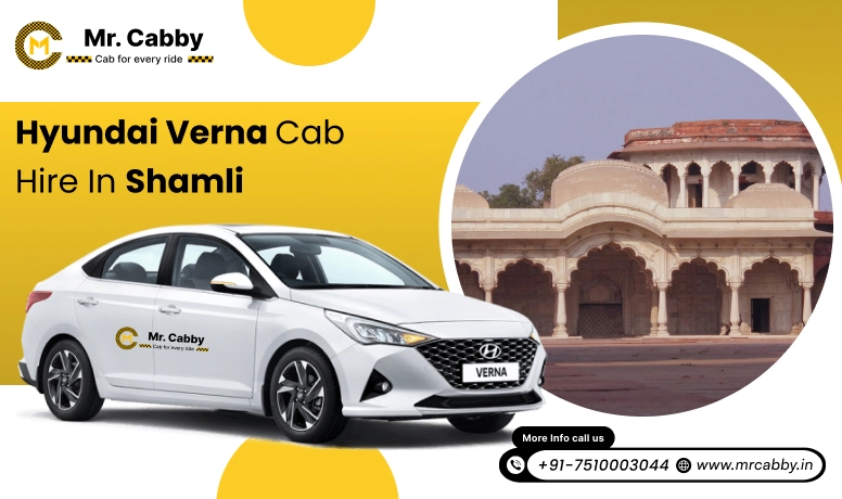 Hyundai Verna cab on rent in Shamli