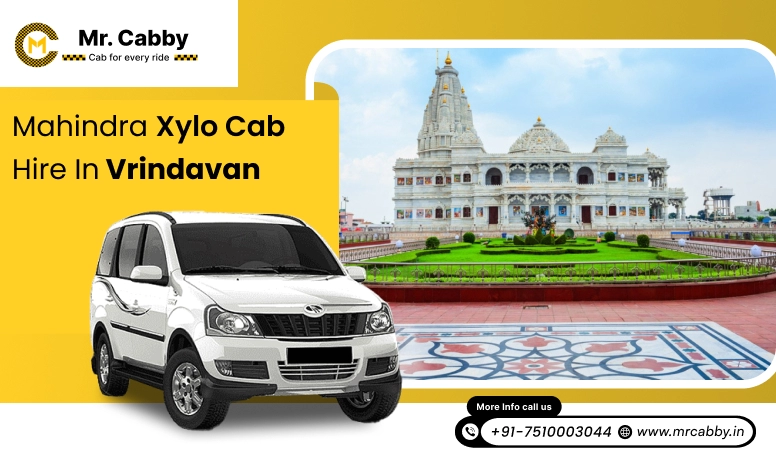 Mahindra xylo cab hire in Vrindavan 