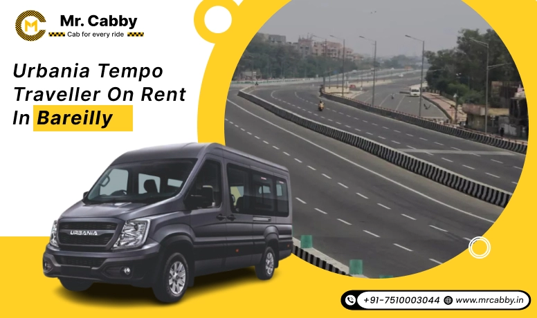 Rent Force Urbania Tempo Traveller in Bareilly 