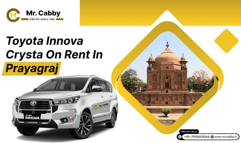 Toyota Innova Crysta on Rent in Prayagraj