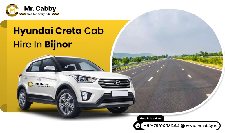  Hyundai Creta cab hire Bijnor