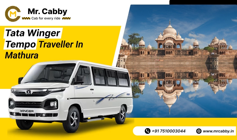 Tata Winger Tempo Traveller in Mathura