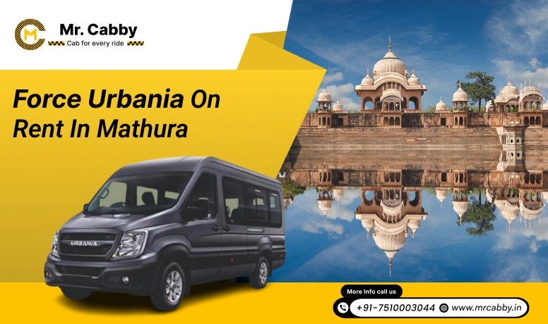 Rent Force Urbania Tempo Traveller in Mathura 