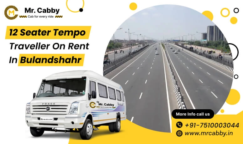 12 seater tempo traveller on rent in Bulandshahr