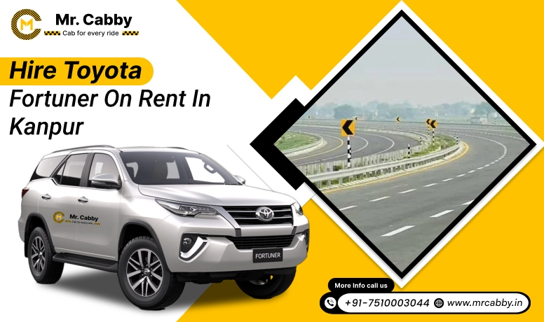 Hire Toyota Fortuner on Rent in Kanpur