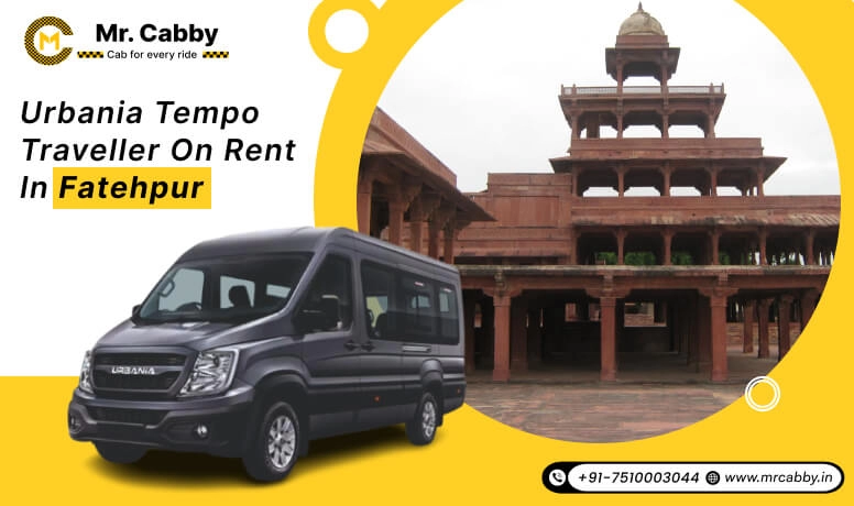 Urbania tempo traveller on rent in Fatehpur