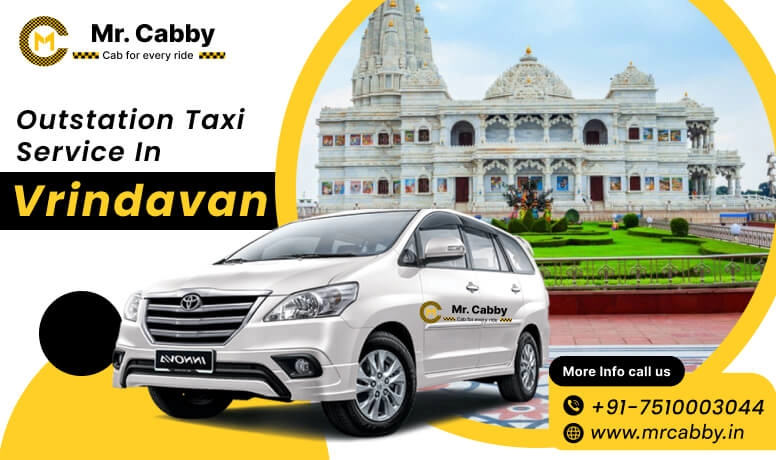 Outstation taxi services Vrindavan 