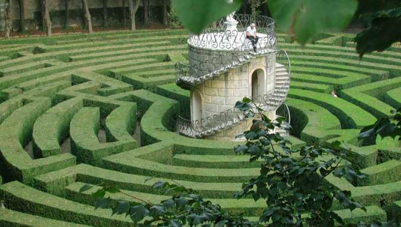 Villa Pisani Labyrinth, Italy